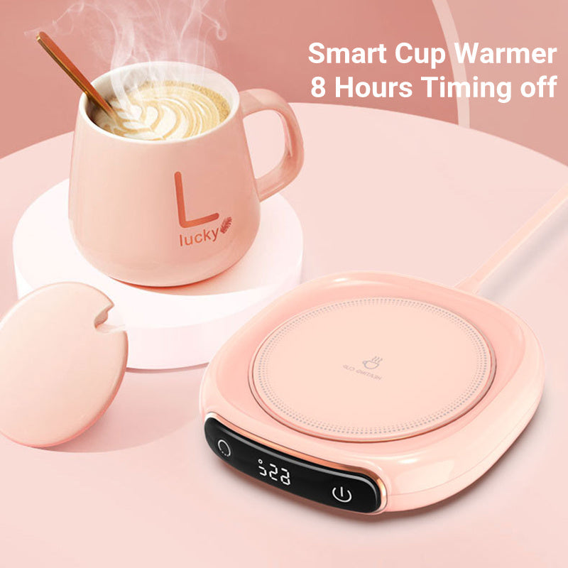 Smart Coffee Mug Warmer – Constant Temperature Heating Coaster for Desk Use