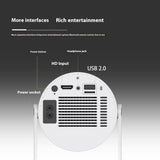 Portable Mini Home Projector – 180° Projection Angle with Automatic Focus