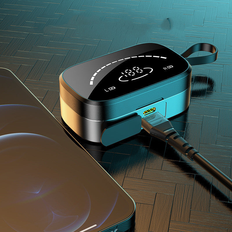 Wireless Bluetooth Earphones – TWS Stereo Bass Headphones with Mic for Note 20 / S10 / S20