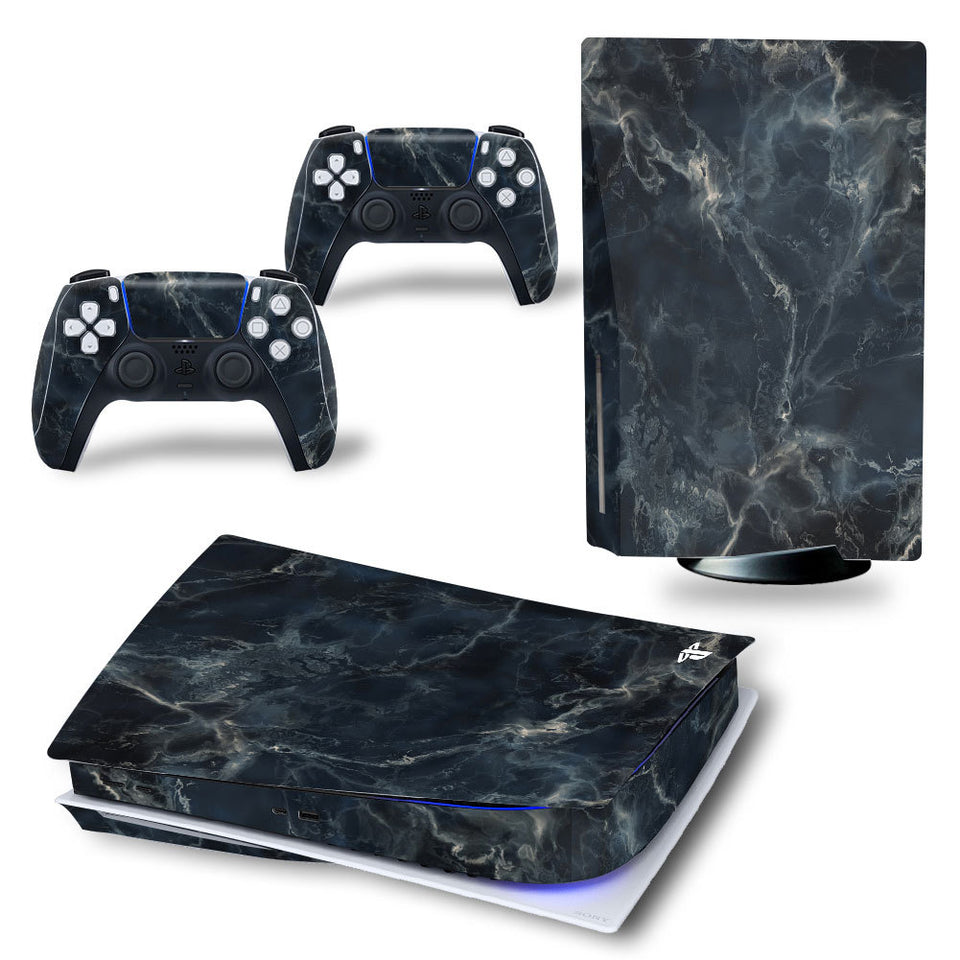 White PS5 Vinyl Stickers – Console & Controller Skins for PlayStation 5