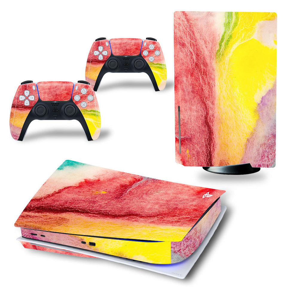 White PS5 Vinyl Stickers – Console & Controller Skins for PlayStation 5