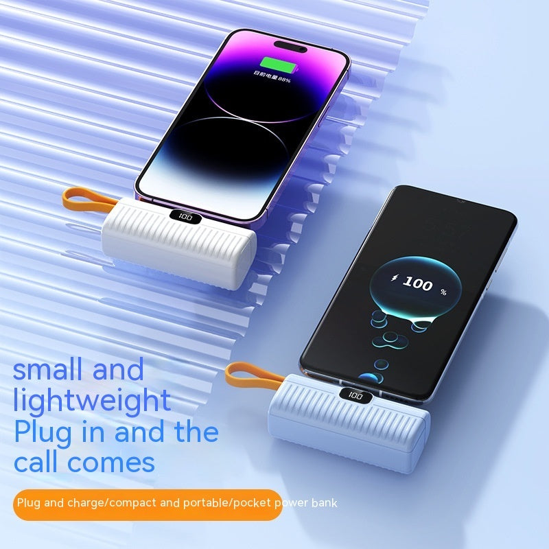 Compact Portable Capsule Power Bank