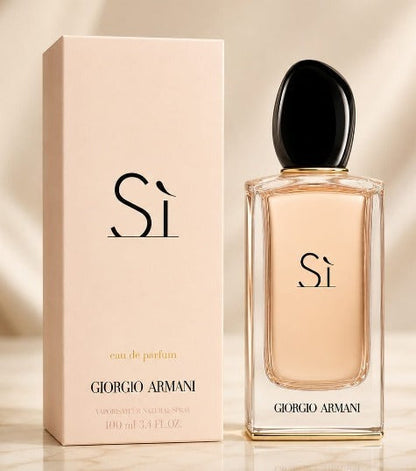 Giorgio Armani Sì Eau de Parfum Spray for Women 3.4 oz / 100ml