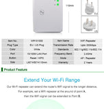 WiFi Repeater – Wireless Signal Booster and Range Extender