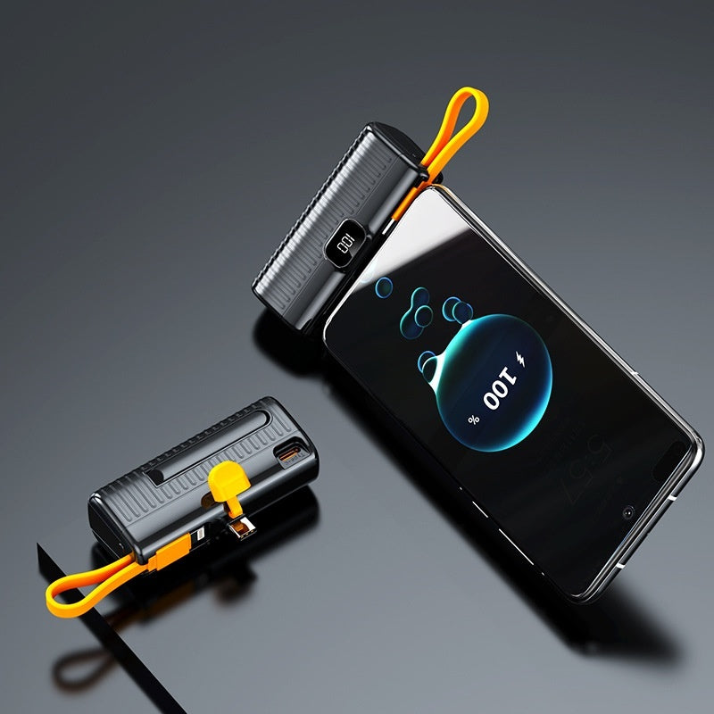 Compact Portable Capsule Power Bank