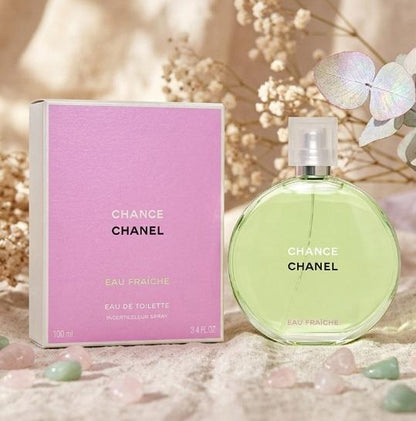 CHANEL Chance Eau Fraîche Eau de Toilette Spray for Women 3.4 fl oz / 100ml