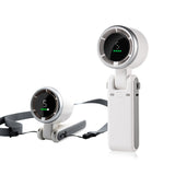 Portable Hanging Neck Fan – 180° Folding Handheld Turbo Mini Fan for Outdoor & Desktop Use