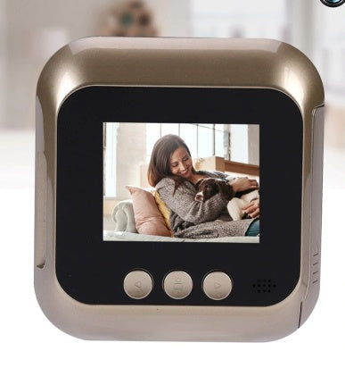2.4-Inch Security Smart Doorbell Peephole Camera
