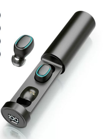 Bluetooth 5.0 Wireless Earphones – 8D HiFi Stereo Sports Gaming Headset with Mic