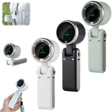 Portable Hanging Neck Fan – 180° Folding Handheld Turbo Mini Fan for Outdoor & Desktop Use