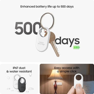 Samsung Galaxy SmartTag2 Bluetooth Tracker | Item Finder Black 2023