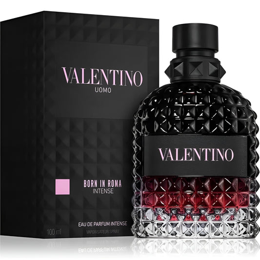VALENTINO UOMO BORN IN ROMA INTENSE EAU DE PARFUM SPRAY 3.4 Oz / 100 ml FOR MEN