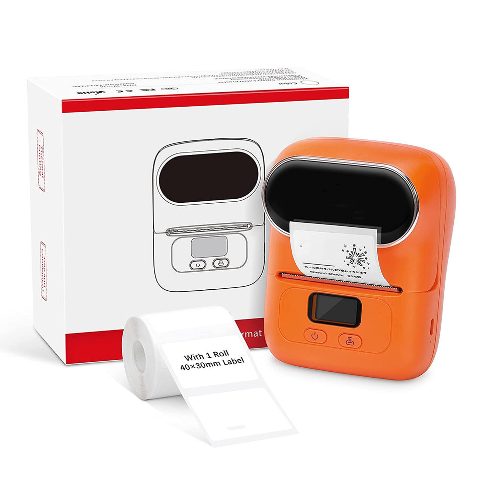 Handheld Barcode Printer – Portable Label Maker for Business and Home Use