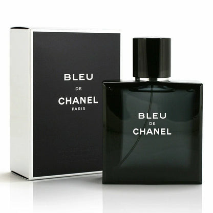 BLEU de CHANEL Eau de Toilette Spray for Men 3.4 oz / 100ml