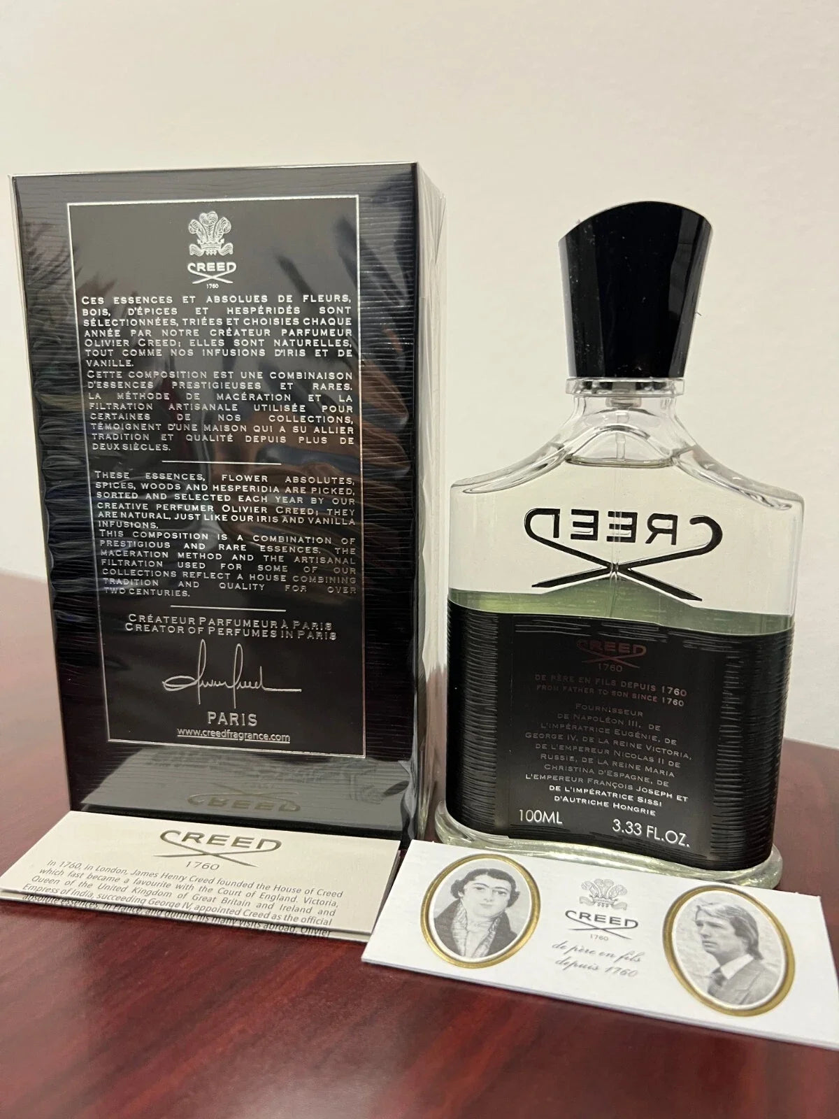 Creed Aventus for Men Eau de Parfum Spray 3.3 fl oz / 100ml