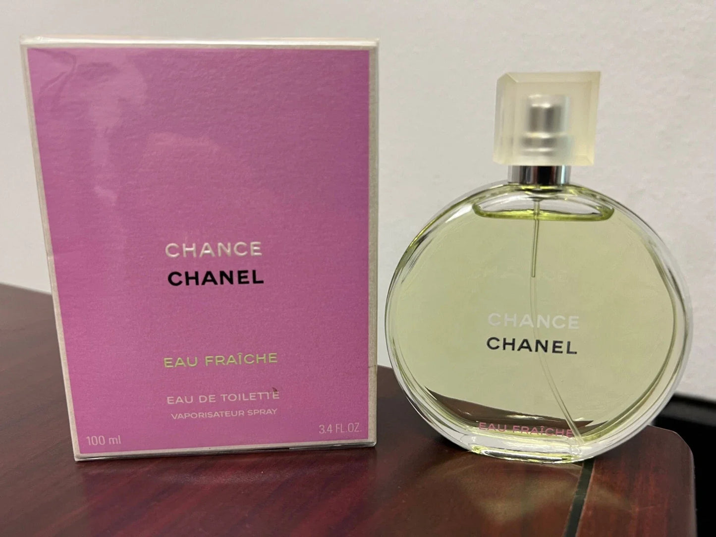 CHANEL Chance Eau Fraîche Eau de Toilette Spray for Women 3.4 fl oz / 100ml