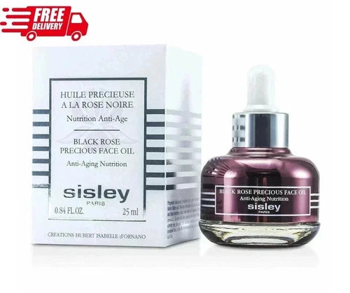 Sisley Paris Black Rose Precious Face Oil 25ml | Luxury Anti-Aging Face Oil