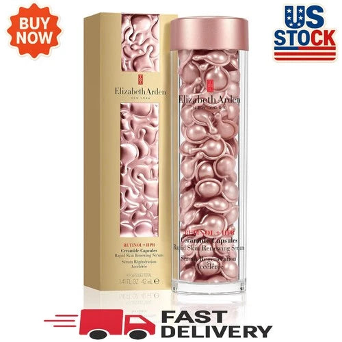 Elizabeth Arden Retinol Ceramide Capsules Line Erasing Night Serum 90 Capsules 42ml